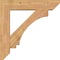 Ekena Millwork Imperial Slat Smooth Bracket w/ Offset Brace, Western Red Cedar, 7 1/2"W x 34"D x 34"H BKT0806X34X34IMP06SWR - alternate 2